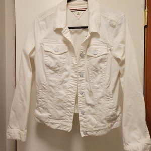 Tommy Hilfiger White Denim Jacket